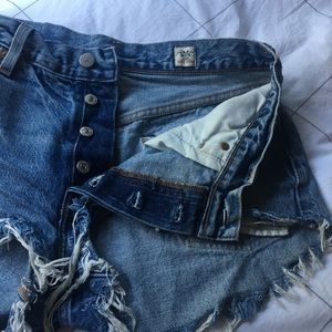 501 Levi’s Jean Wedgie Shorts - Offers Considered
